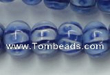 CLG775 14 inches 8*12mm rondelle lampwork glass beads wholesale