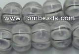 CLG776 14 inches 8*12mm rondelle lampwork glass beads wholesale