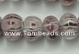 CLG777 14 inches 8*12mm rondelle lampwork glass beads wholesale