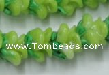 CLG789 15.5 inches 11*13mm rose lampwork glass beads wholesale