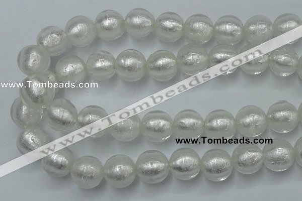 CLG848 15.5 inches 18mm round lampwork glass beads wholesale