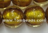 CLG850 15.5 inches 18mm round lampwork glass beads wholesale