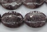 CLI30 15.5 inches 18*25mm oval lilac jasper beads wholesale