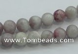 CLI52 15.5 inches 8mm round natural lilac jasper beads wholesale