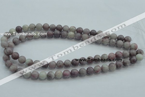 CLI53 15.5 inches 10mm round natural lilac jasper beads wholesale