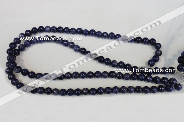 CLJ222 15.5 inches 8mm round dyed sesame jasper beads wholesale