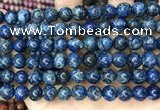 CLJ521 15.5 inches 4mm,6mm,8mm,10mm & 12mm round sesame jasper beads