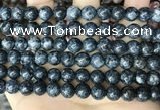 CLJ523 15.5 inches 4mm,6mm,8mm,10mm & 12mm round sesame jasper beads