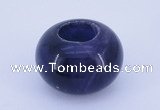 CLO03 19*30mm rondelle loose amethyst gemstone beads wholesale