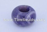 CLO04 19*30mm rondelle loose dogtooth amethyst gemstone beads wholesale