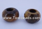 CLO20 19*30mm rondelle loose tiger eye gemstone beads wholesale