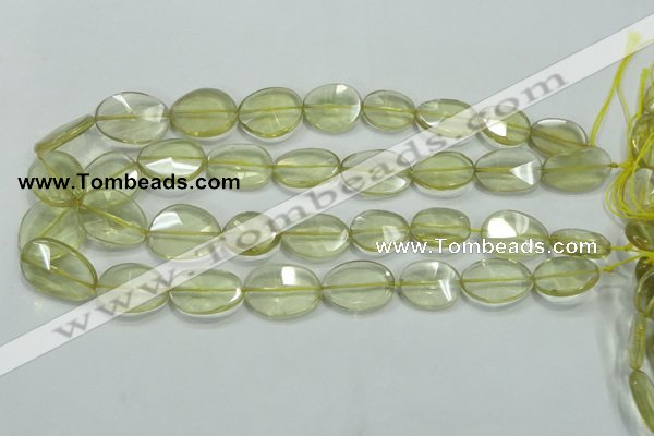 CLQ103 15*20mm - 20*28mm nuggets natural lemon quartz beads