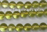 CLQ203 15.5 inches 10mm round natural lemon quartz beads wholesale