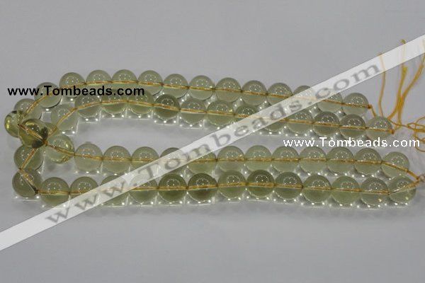 CLQ50 15.5 inches 6mm round natural lemon quartz beads wholesale