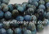 CLR02 16 inches 8mm round larimar gemstone beads wholesale