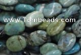 CLR12 16 inches 12*16mm oval larimar gemstone beads wholesale