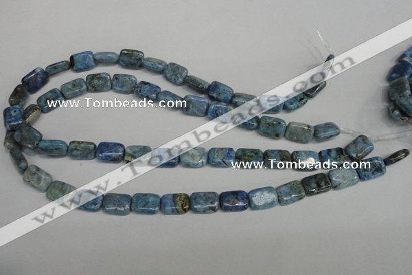 CLR220 15.5 inches 10*14mm rectangle larimar gemstone beads