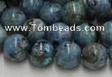 CLR28 16 inches 18mm round larimar gemstone beads wholesale