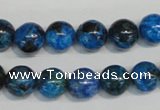 CLR303 15.5 inches 10mm round dyed larimar gemstone beads