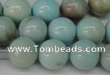 CLR354 15.5 inches 12mm round dyed larimar gemstone beads