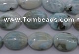 CLR42 15.5 inches 13*18mm oval natural larimar gemstone beads