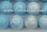 CLR605 15.5 inches 14mm round imitation larimar beads wholesale