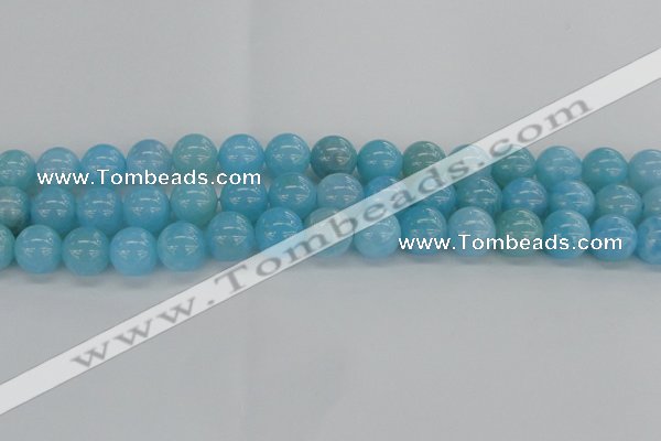 CLR73 15.5 inches 12mm round imitation larimar beads wholesale