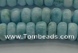 CLR79 15.5 inches 4*7mm rondelle natural larimar gemstone beads