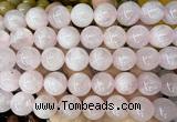 CLS601 15 inches 16mm round rose quartz gemstone beads 155
