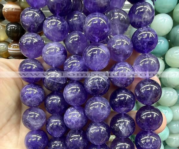 CLS603 15 inches 16mm round amethyst beads wholesale