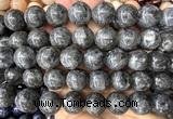 CLS636 15 inches 16mm round black labradorite beads wholesale