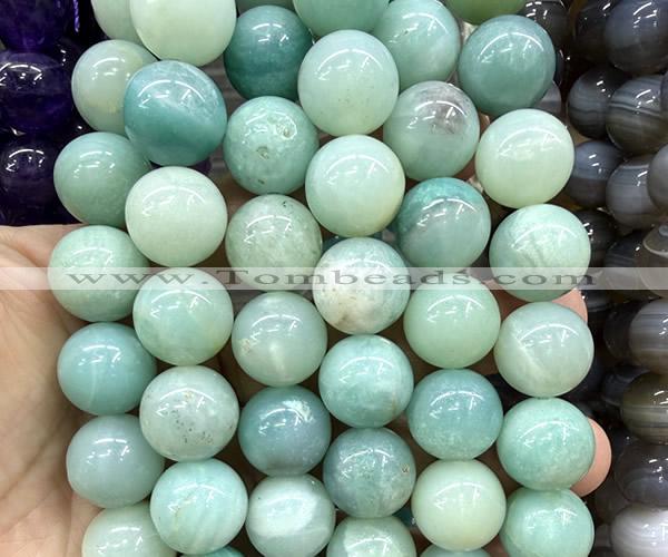 CLS640 15 inches 16mm round amazonite gemstone beads wholesale