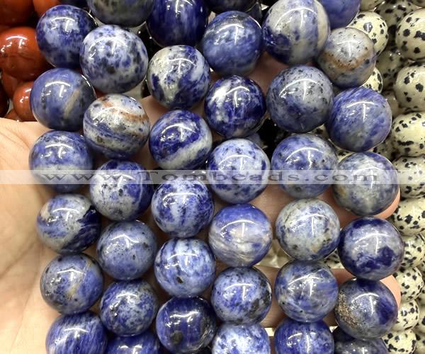 CLS645 15 inches 16mm round sodalite gemstone beads wholesale