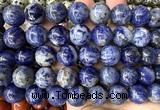 CLS645 15 inches 16mm round sodalite gemstone beads wholesale