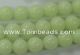 CLU04 15.5 inches 10mm round luminous stone beads wholesale