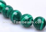 CMA20 15.5 inches 10mm round imitate malachite beads Wholesale