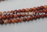 CMA200 15.5 inches 4mm round red malachite beads wholesale