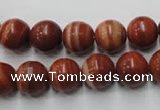 CMA204 15.5 inches 12mm round red malachite beads wholesale