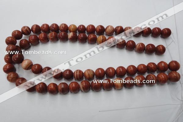 CMA204 15.5 inches 12mm round red malachite beads wholesale