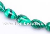 CMA30 8*12mm teardrop imitate malachite beads wholesale