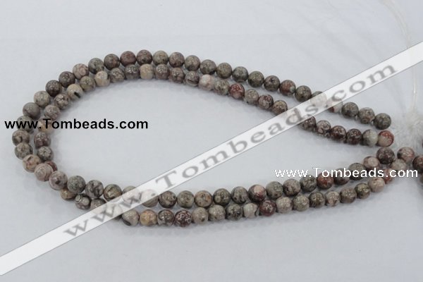 CMB03 15.5 inches 8mm round natural medical stone beads wholesale