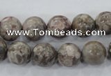 CMB05 15.5 inches 12mm round natural medical stone beads wholesale