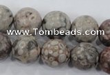 CMB07 15.5 inches 16mm round natural medical stone beads wholesale