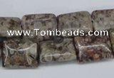 CMB26 15.5 inches 12*16mm rectangle natural medical stone beads