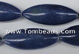 CME11 15.5 inches 15*40mm marquise blue aventurine beads