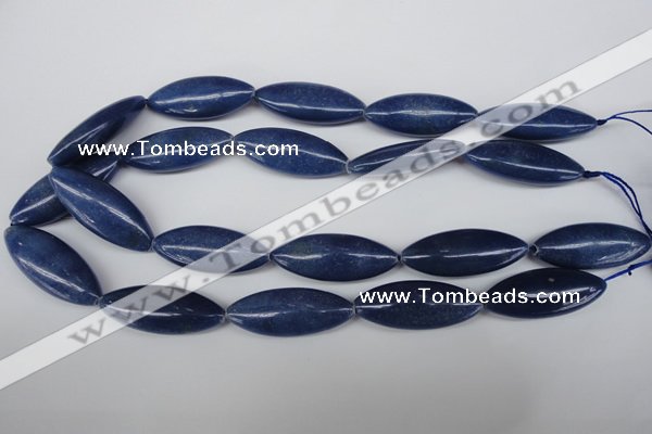 CME11 15.5 inches 15*40mm marquise blue aventurine beads