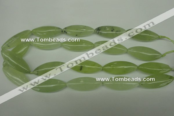 CME14 15.5 inches 15*40mm marquise New jade gemstone beads