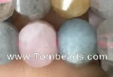 CME235 15.5 inches 10*11mm - 10*12mm pumpkin morganite beads