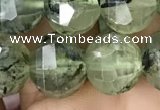 CME236 15.5 inches 10*11mm - 10*12mm pumpkin prehnite beads