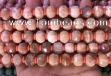 CME303 15.5 inches 8*11mm - 9*12mm pumpkin moonstone beads